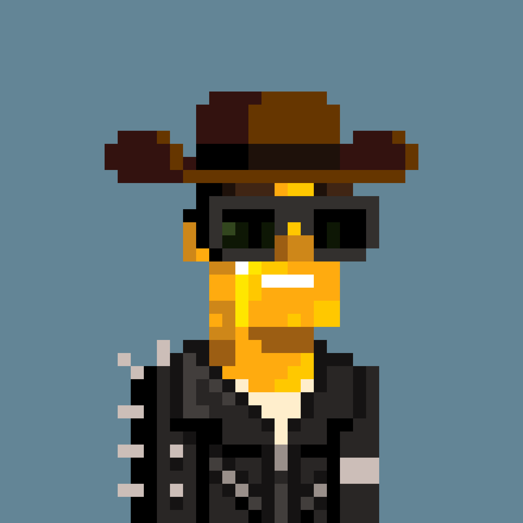 Your CypherPunk — holding unlocks the press